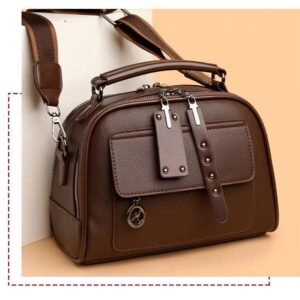 Curated By DT - Urban Drift Brown PU Crossbody